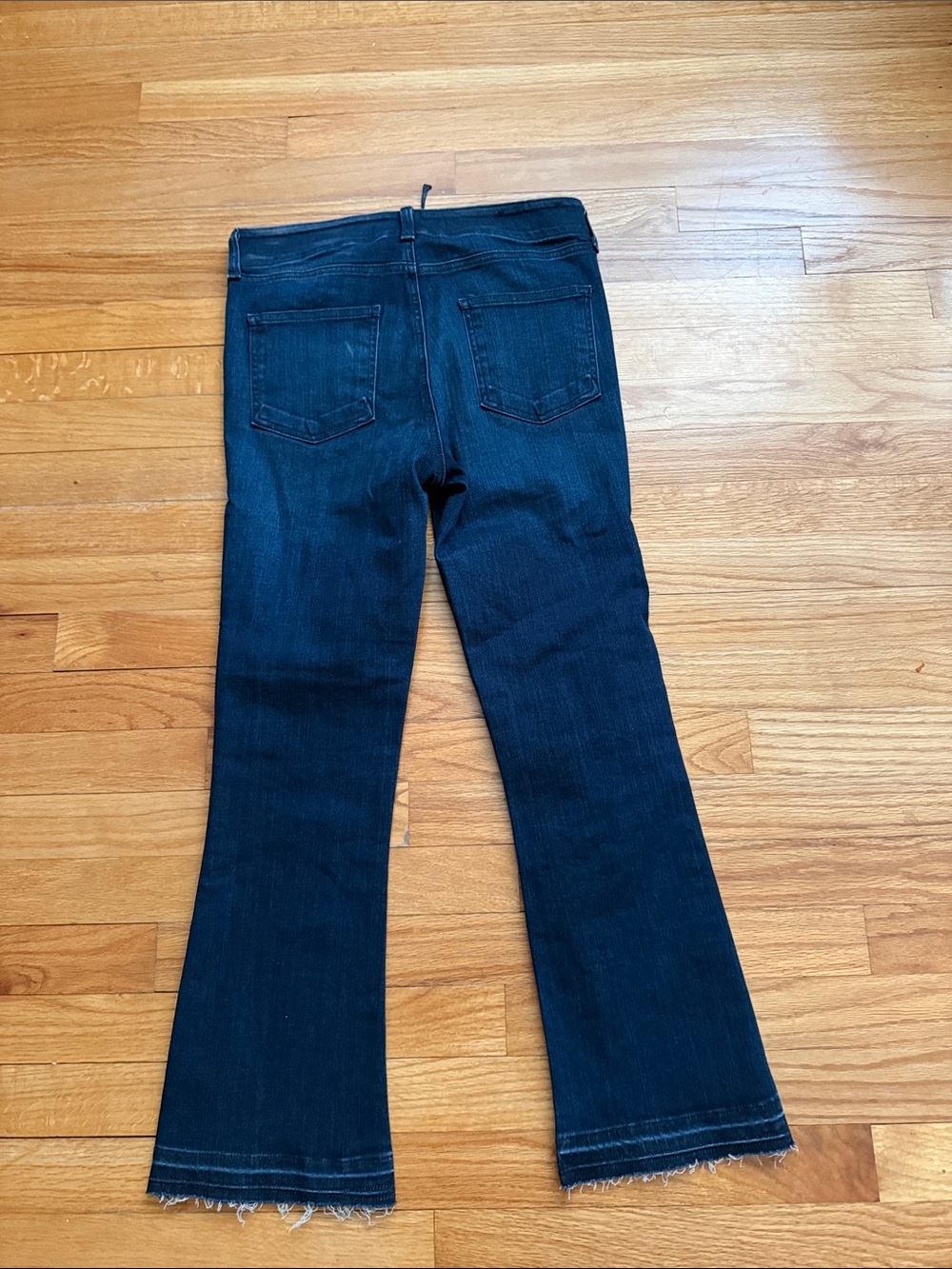 Veronica Beard‎ Carolyn 10” Baby Boot Lace up Fly Jeans 28 - Picture 6 of 7